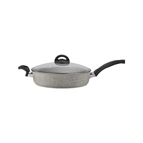 Picture of BALLARINI Parma Forged Aluminum Nonstick Saute Pan with Lid, 3.8 quart