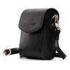 Picture of MegaGear MG882 Nikon Coolpix A1000, A900 Leather Camera Case with Strap - Black