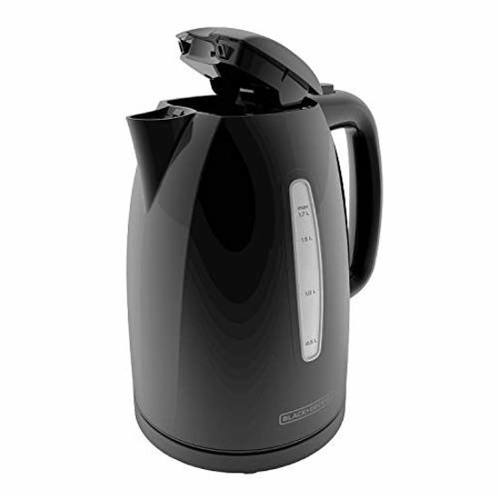 Picture of BLACK+DECKER KE1500B 1.7L Rapid Boil Electric Cordless Kettle, Black