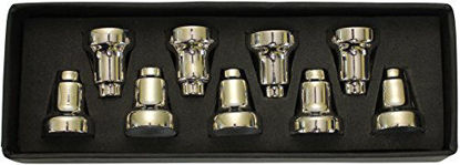 Picture of Majestic Giftware Menorah Drip Cups Nickel 1" H-MNDC-N