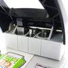 Picture of Desktop ID Card Hole Punch Tool for Name Badges - Three in One Slot Puncher with Guide (Slot Hole, Round Hole, Corner Rounder)