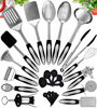 Picture of Home Hero Stainless Steel Kitchen Cooking Utensils - 25 Piece Kitchen Utensil Set - Nonstick Kitchen Utensils Cookware Set with Spatula Set - Kitchen Gadgets Kitchen Tool Set Cooking Utensils Set