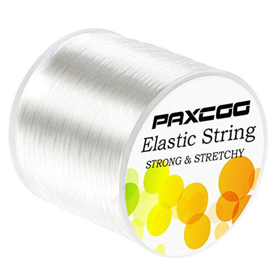 1mm Stretchy Clear Elastic String Beading Cord, 328 Feet/100