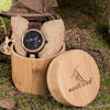 Picture of BOBO BIRD Women Wood Watches Colorful Wood WristWatches Week & Date Display Multifunction Handmade Quartz Watch Sport Chronograph Unique Wristwatch