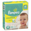 Picture of Pampers Swaddlers, Diapers Size 4, 22 Count