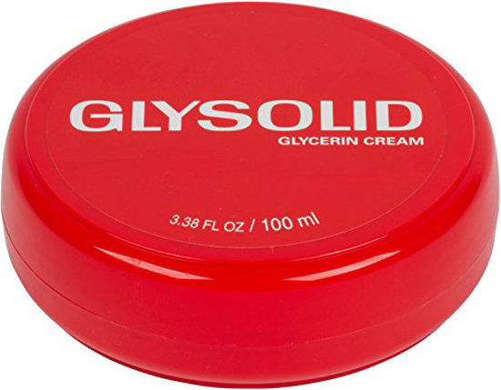 Picture of Glysolid Glycerin Skin Cream - Thick, Smooth, and Silky - Trusted Formula for Hands, Feet and Body 3.38 fl oz (100ml Jar)