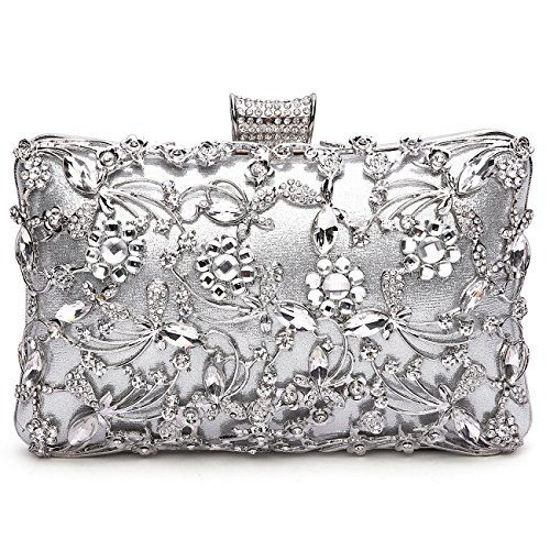 Women's Crystal Evening Handbags Clutch Purse for Women - Walmart.com