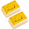 Picture of Rosin Violin Rosin Light Low Dust Rosin 2 Pack for Bows for Violin Viola and Cello