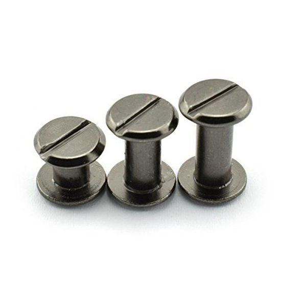 Nickel Binding Chicago Screws Nail Rivets Photo Album Leather Craft Parts -  China Chicago Screws, Chicagoscrews