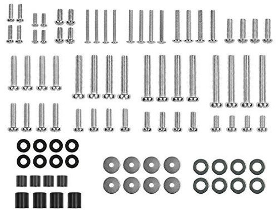 Picture of Mount-It! TV Mounting Hardware Kit, Universal VESA Wall Mount Screw, Washer, Spacer Pack (M4 M5 M6 M8) for TV and Monitor Mounting