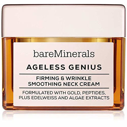 Picture of bareMinerals Ageless Genius: Firming & Wrinkle Smoothing Neck Cream, 1.7 Ounce, Multi (098132473885)