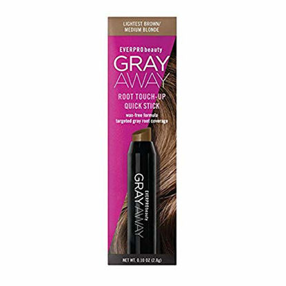 Picture of Everpro Gray Away Root Touchup Quik Stk Lightest Brown/Medium Blonde 0.10oz