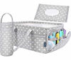 Picture of Baby Diaper Caddy Organizer | Baby Shower Registry Must Haves For Boy Girl Gifts Newborn Essentials Basket | Nursery Decor Changing Table Storage For New Mom With Bottle Cooler Bag by Sweet Carling