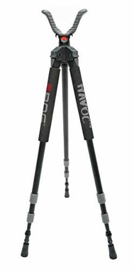 Picture of Bog Havoc Shooting Stick Tripod with Lightweight Aluminum Design, Twist Locks and USR for Hunting, Shooting and Outdoors