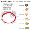 Picture of Silicone Sealing Ring 6qt for Instant Pot Sealing ring for 6 5qt Insta Pot, Sweet and Savory, Food-grade Silicone Fits IP-DUO60, IP-LUX60, IP-DUO50, IP-LUX50, Smart-60, IP-CSG60 and IP-CSG50-2 Pack