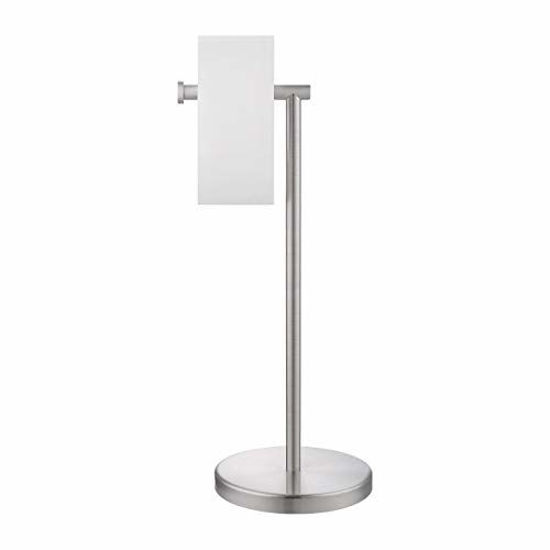 KES Black Toilet Paper Holder Stand Modern Freestanding 304 Stainless Steel