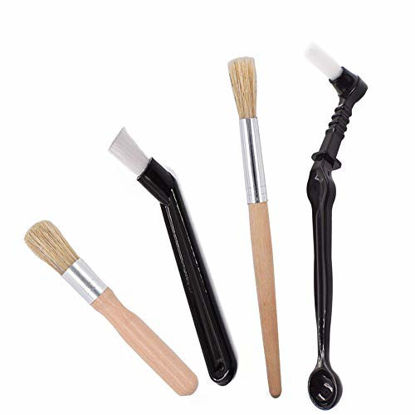 RANDOM COLOR] 1pc synthetic nylon thin brush keyboard cleaner Small Space  Cleaning brushes dust