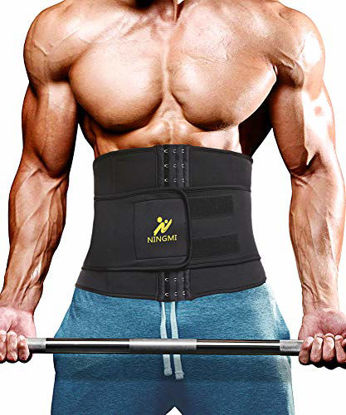 VISU Sweat Slim Belt - Slim Belt for Men and Women, Tummy Trimmer, Body  Shaper, Sauna Waist Trainer - Free Size (Black Color) : : Sports,  Fitness & Outdoors