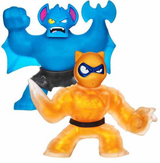 Picture of Heroes of Goo Jit Zu Water Blast Versus Pack - 2 Action Figure Pack Including Exclusive Golden Figure, Pantaro Vs Battaxe