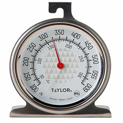 Picture of Taylor Precision Products Oven Dial Thermometer, 1, Stainless Steel/Black