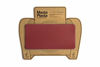 Picture of MastaPlasta Self-Adhesive Premium Leather Repair Patch, Large, Red - 8 x 4 Inch