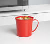 Picture of Sistema Microwave Collection Soup Mug 22.1 oz, Red