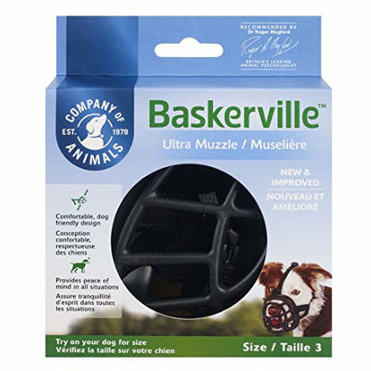 Picture of The Company of Animals Baskerville Ultra Muzzle - Size 3 - Collie (61320A)