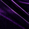 Picture of Stretch Velvet Knit Plum Fabric By The Yard