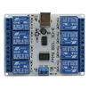 Picture of SainSmart USB Eight Channel Relay Board for Automation - 12 V