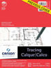 Picture of Canson Foundation Tracing Paper Pad for Ink, Pencil and Markers, Fold Over, 25 Pound, 9 x 12 Inch, 50 Sheets