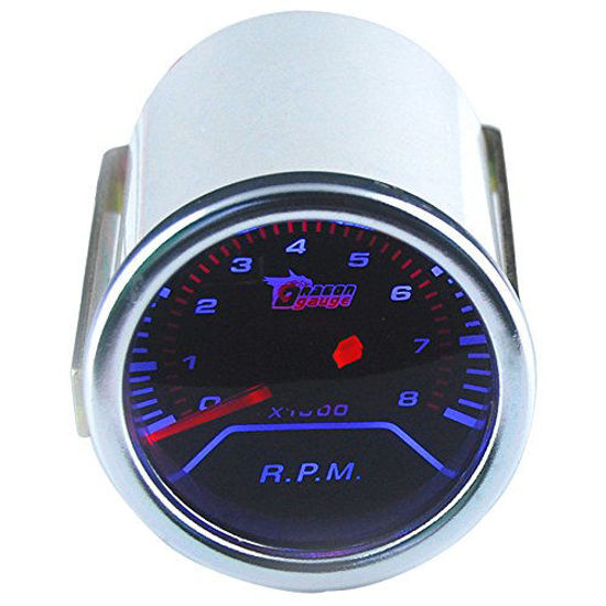 Picture of ESUPPORT Car 2" 52mm Tacho Gauge Meter Kit RPM Automotive