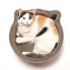 Picture of Necoichi Cat-Headed Scratcher Bed (Birch, Regular)