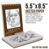 Picture of US Art Supply 20 Piece Artist Drawing, Sketch and Painting - Paper and Brush Accessory Pack