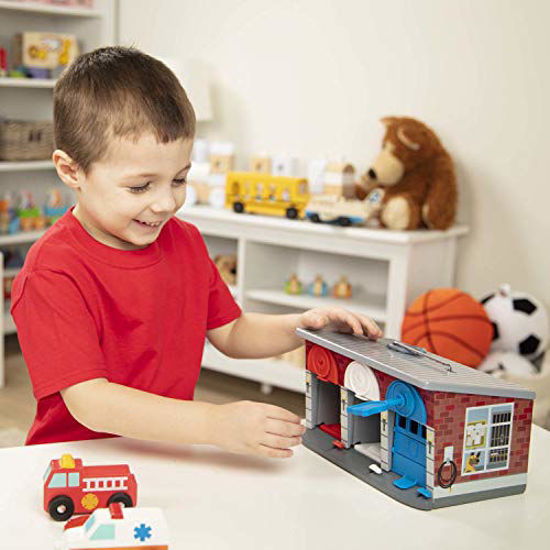 Melissa and doug keys sales and cars rescue garage