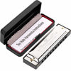 Picture of Anwenk Harmonica Key of C 10 Hole 20 Tone Diatonic Harmonica C with Case for Beginner,Students, Kids Gift