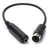 Picture of SiYear 6.35mm Female 1/4" TRS to DIN 5 Pin MIDI Cable Adapter for Speaker, Amplifier, Mixer to MIDI Keyboard, Synthesizer and Guitar Connection (30 cm)