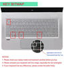 Picture of Silicone Keyboard Cover Skin for 14 inch HP Pavilion 14-ab 14-ac 14-ad 14-an, HP Stream 14-ax, HP Envy 14-j0 Series, 14-ab010 14-ab166us 14-ac159nr 14-an010nr 14-an013nr 14-an080nr (Rainbow)