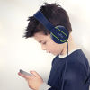 Picture of Elecder i36 Kids Headphones Children Girls Boys Teens Foldable Adjustable On Ear Headphones 3.5mm Jack Compatible Cellphones Computer Kindle MP3/4 School Tablet Blue/Green