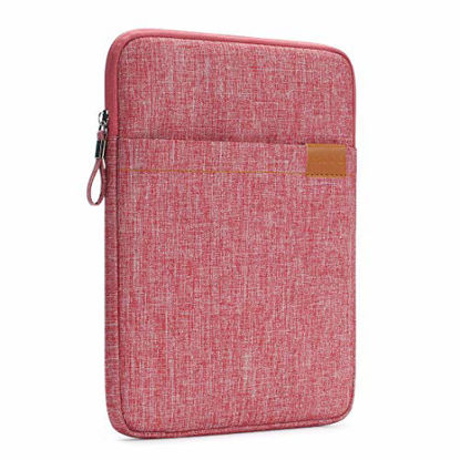 Picture of iPad Pro 10.5 Case, Tablet Sleeve Case for 10.5 Inch iPad Pro / 9.7 inch New iPad/iPad Air 2 / iPad 4, 3, 2 / Samsung Galaxy Tab 10.1 Inch Protective Travel Pouch Bag Water Repellent, Red