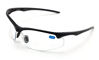 Picture of V.W.E. Bifocal High Performance Sport Protective Safety Glasses Bifocal - Clear Lens Reader Reading Glasses - Ansi Z87.1 Certified (Gloss Black, 1.50)