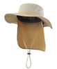 Picture of Home Prefer Mens Fishing Hat with Neck Protection UPF 50+ Sun Bucket Hat for Outdoor Hunting Gardening Khaki