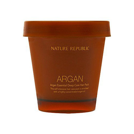 Picture of Nature Republic Argan Essential Deep Care Hair Pack, 200 ml / 6.76 Fl Oz