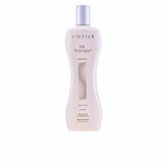 Picture of Biosilk Silk Therapy Shampoo, 12 Fl Oz, Package may vary