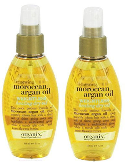 Ogx argan deals spray oil