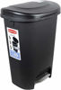 Picture of Rubbermaid Step-On Lid Trash Can for Home, Kitchen, and Bathroom Garbage, 13 Gallon, Black