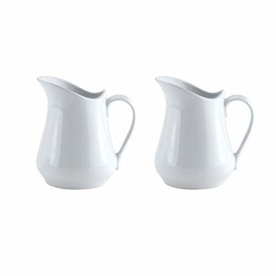 Picture of HIC Harold Import Co. Harold Import Co. Porcelain Creamer Pitcher, 4 Ounce, Set/2