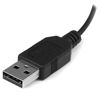 Picture of StarTech.com 4K 30Hz HDMI to DisplayPort Video Adapter w/ USB Power - 6 in - HDMI 1.4 (Male) to DP 1.2 (Female) Active Monitor Converter (HD2DP)