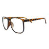 Picture of RETRO Oversized Nerd Thin Trendy Frame Clear Lens Eye Glasses TORTOISE