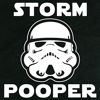 Picture of Texas Tees, SciFi Shirt, Funny Onesie Baby, Storm Pooper, Black, 6-12 Month