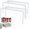 Picture of Evelots Kitchen Cabinet/Counter Shelf-Organizer-Double Space-Sturdy Metal-Set/2